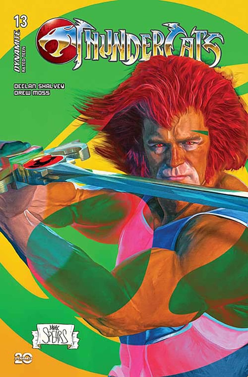 Thundercats #13 (2024) cover z spears green variant