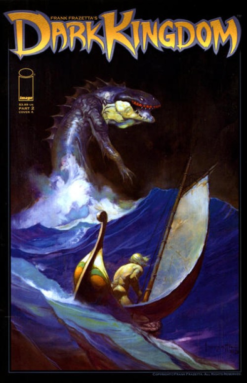 Frank Frazettas Dark Kingdom #2 (2008) frazzeta cover