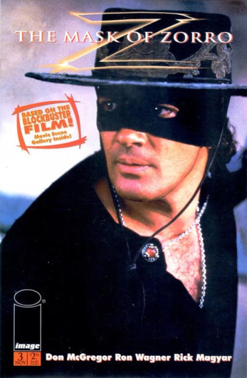 Mask Of Zorro #3 (1998) photo cover