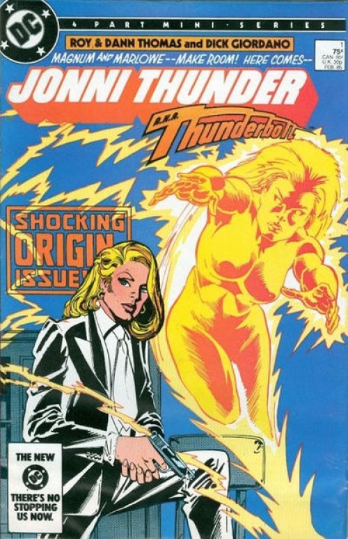 Jonni Thunder #1-4 comic set