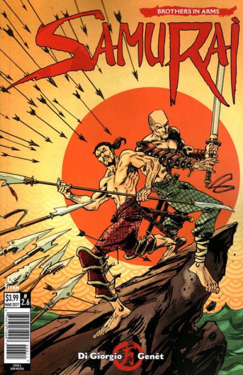 Samurai Brothers In Arms #6 (2016) cover a