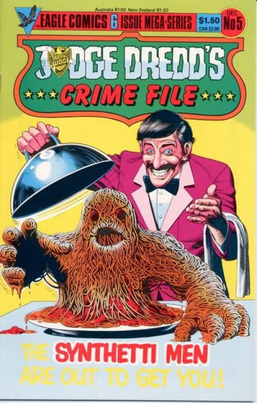Judge Dredds Crime File #5 (1985)