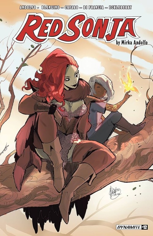 Red Sonja #12 (2021) cover a andolfo