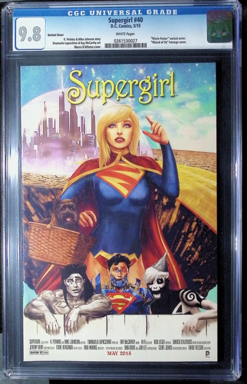 Supergirl #40 (2011) variant CGC 9.8