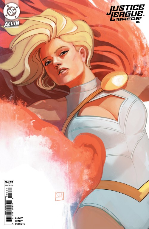 Justice League Red #6 (2025) cover b hans variant