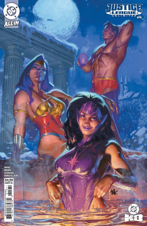 Justice League Unlimited #15 (2024) cover f harvey sweater weather variant