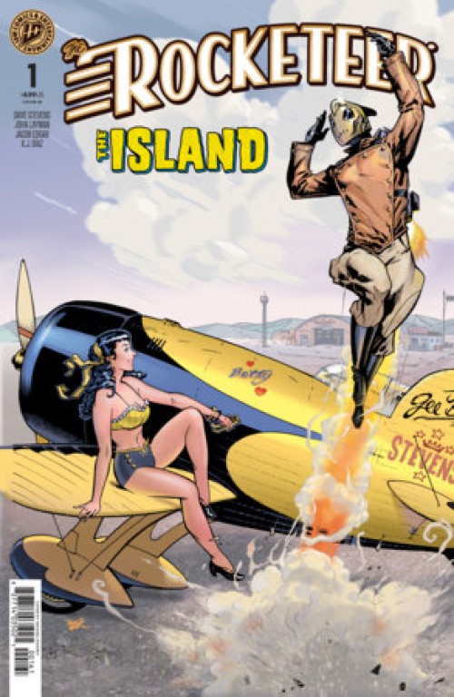 Rocketeer The Island #1 (2026) cover f bradshaw variant
