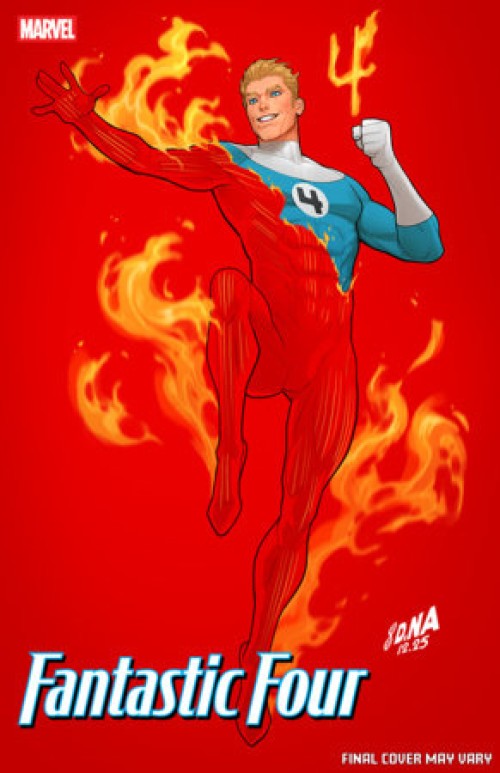 Fantastic Four #8 (2025) nakayama color block red variant