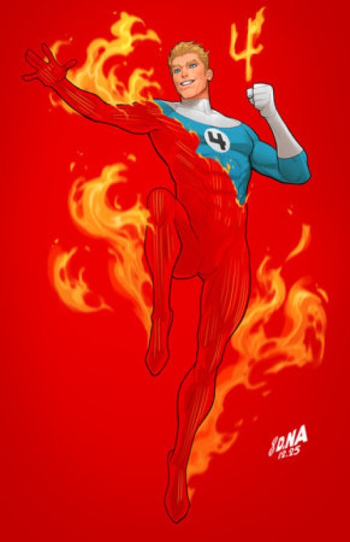 Fantastic Four #8 (2025) nakayama color block red virgin variant