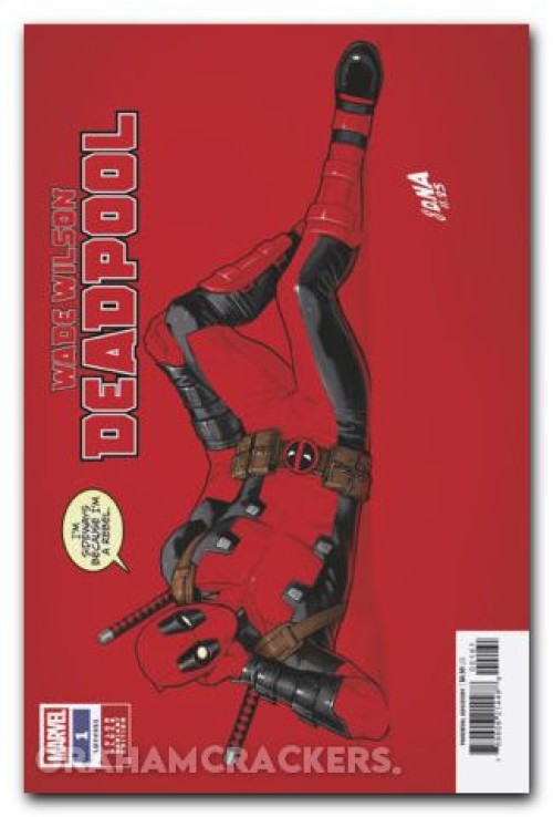 Wade Wilson Deadpool #1 (2026) nakayama color block red variant
