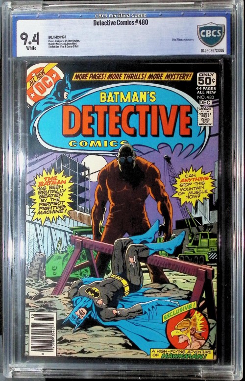 Detective Comics #480 (1937) CBCS 9.4