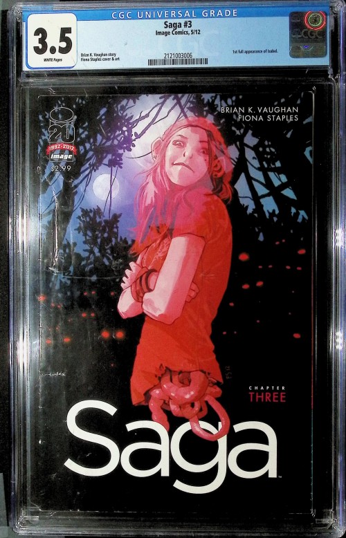 Saga #3 (2012) CGC 3.5