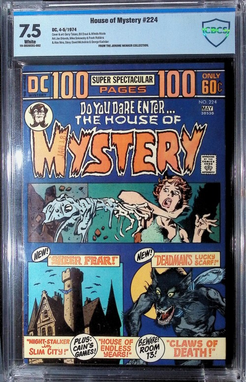 House of Mystery #224 (1951) CBCS 7.5