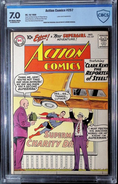 Action Comics #257 (1938) CBCS 7.0