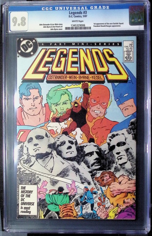 Legends #3 (1986) CGC 9.8