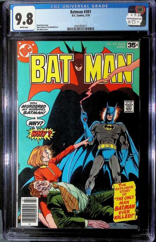 Batman #301 (1940) CGC 9.8