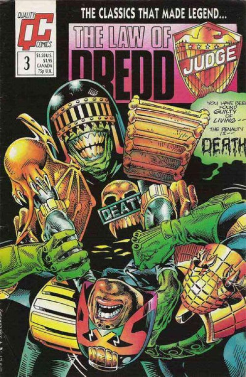 Law of Dredd #3 (1988)