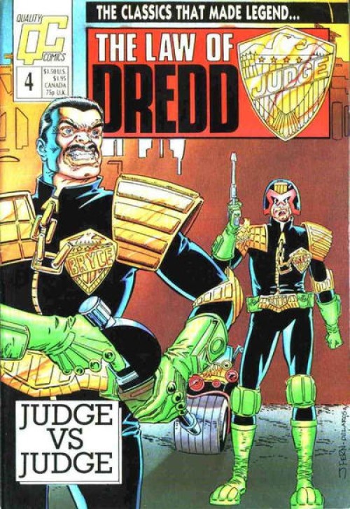 Law of Dredd #4 (1988)