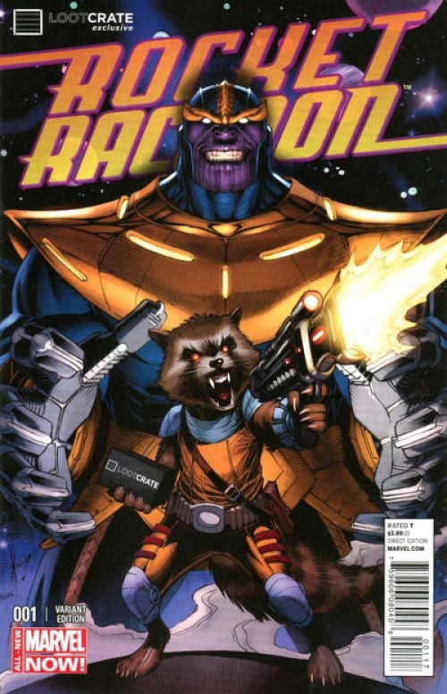 Rocket Raccoon #1 (2014) loot crate exlusive