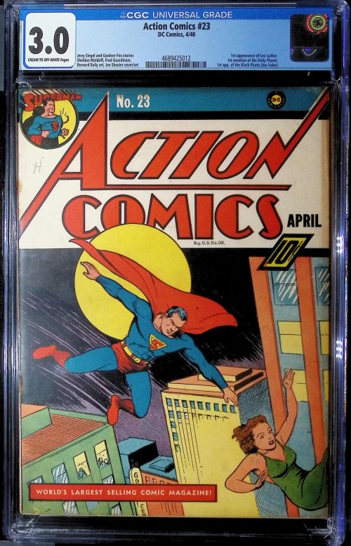 Action Comics #23 (1938) CGC 3.0