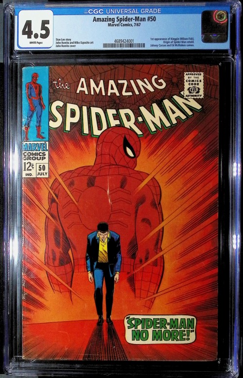 Amazing Spider-Man #50 (1963) CGC 4.5