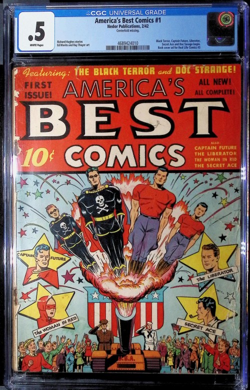 Americas Best Comics #1 (1942) CGC 0.5