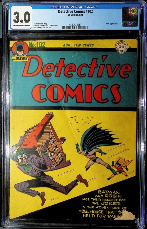Detective Comics #102 (1937) CGC 3.0