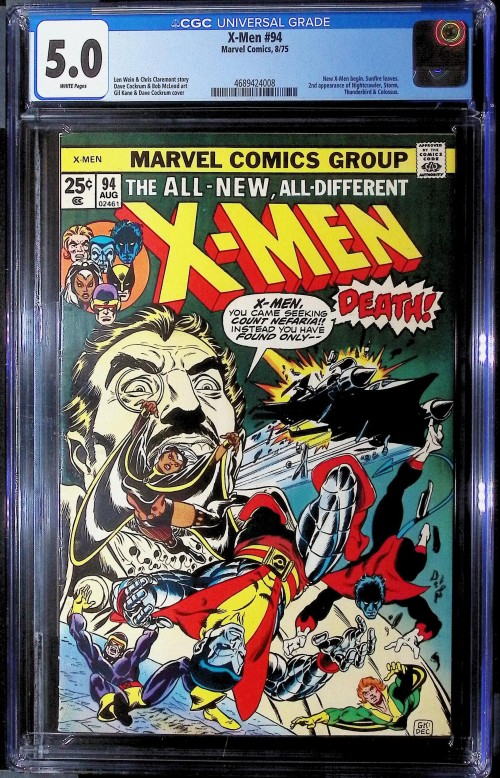 X-Men #94 (1963) CGC 5.0