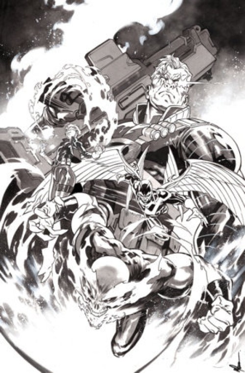 Inglorious X-Force #1 (2026) second print manna virgin variant