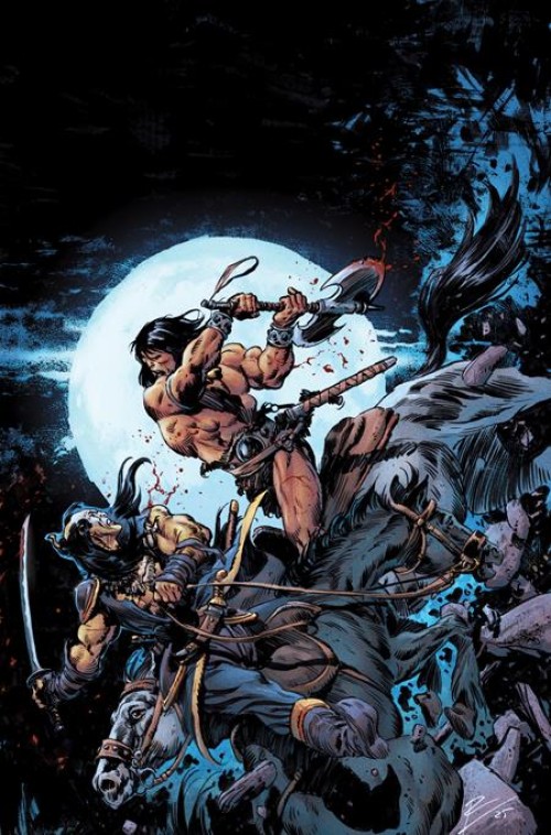 Conan The Barbarian #29 (2023) cover h de la torre virgin variant