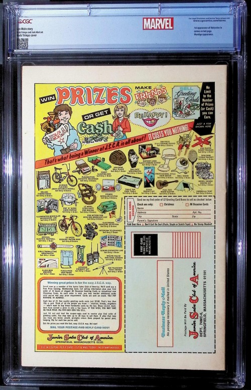 Incredible Hulk #180 (1962) CGC 7.5 custom label