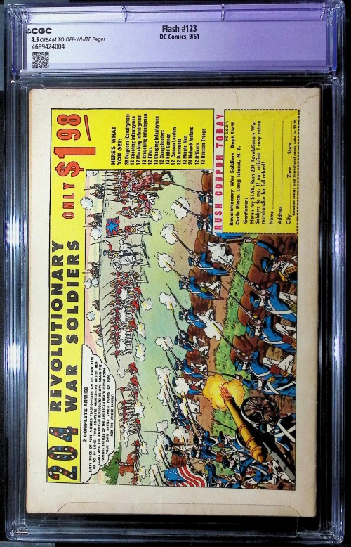 Flash #123 (1959) CGC 4.5 Restored