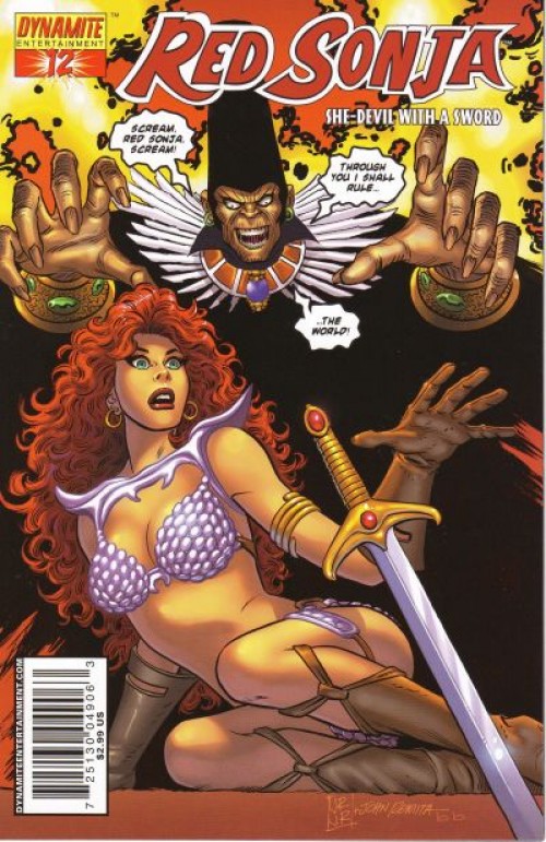 Red Sonja #12 (2005) cover c romita jr variant