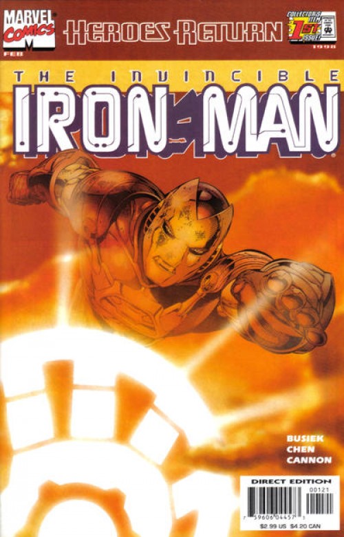 Iron Man #1 (1998) Sunburst variant