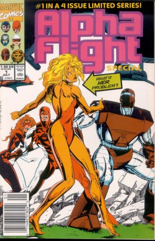 Alpha Flight Special #1 (1991) newsstand
