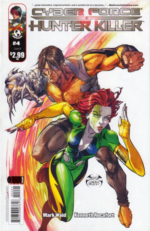 Cyberforce Hunter Killer #4 (2009) cover b