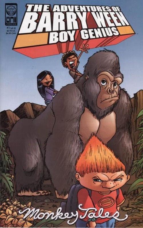 Adventures of Barry Ween Boy Genius 3 Monkey Tales #1 (2001)