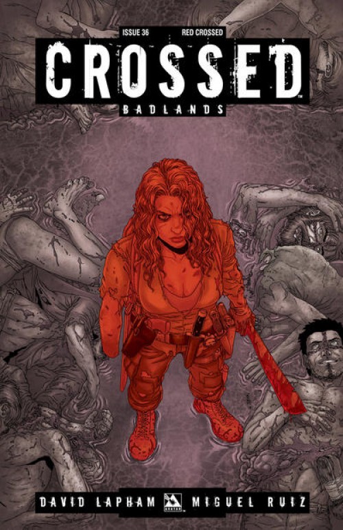 Crossed Badlands #36 (2012) red crossed