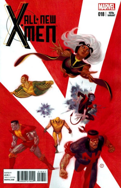 All New X-Men #18 (2012) 1970s tedesco decades variant