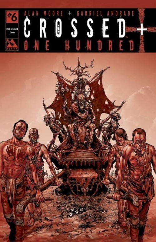 Crossed Plus 100 #6 (2014) red crossed cover
