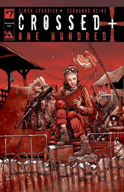 Crossed Plus 100 #7 (2014) red crossed cover