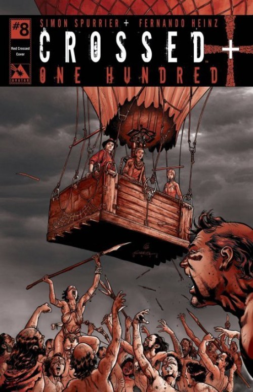 Crossed Plus 100 #8 (2014) red crossed cover