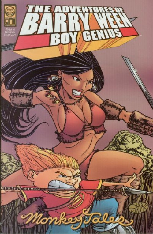 Adventures of Barry Ween Boy Genius 3 Monkey Tales #6 (2001)