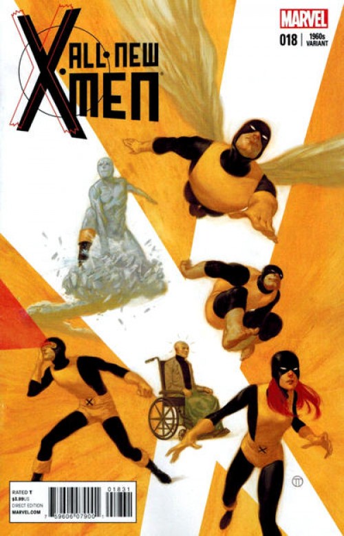 All New X-Men #18 (2012) 1960s tedesco decades variant