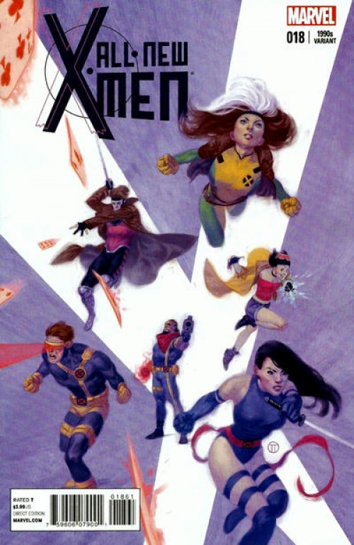 All New X-Men #18 (2012) 1990s tedesco decades variant