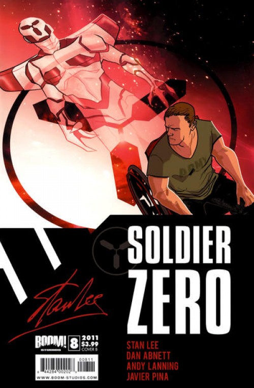 Stan Lee Soldier Zero #8 (2010) cover b