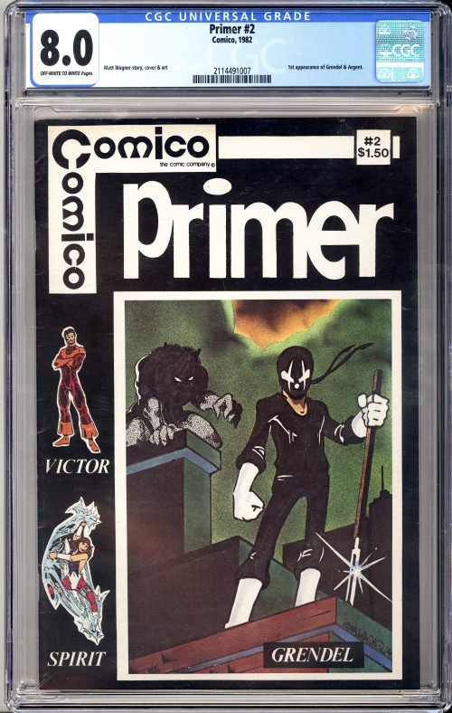 Primer #2 (1982) CGC 8.0
