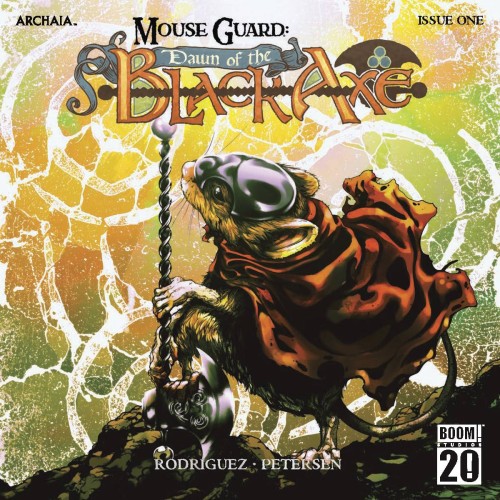 Mouse Guard Dawn Of The Black Axe #1 cover c