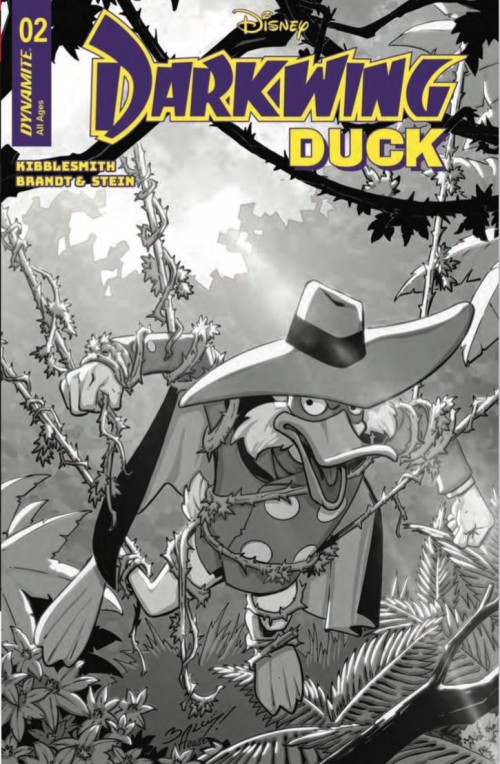 Darkwing Duck #2 (2025) cover i bagley line art variant