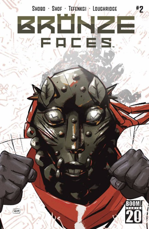 Bronze Faces #2 cover a